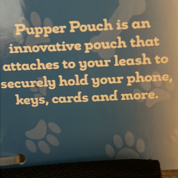 Pupper pouch 🆕"Big Dog" Black with Silver Trim - Picture 10 of 12